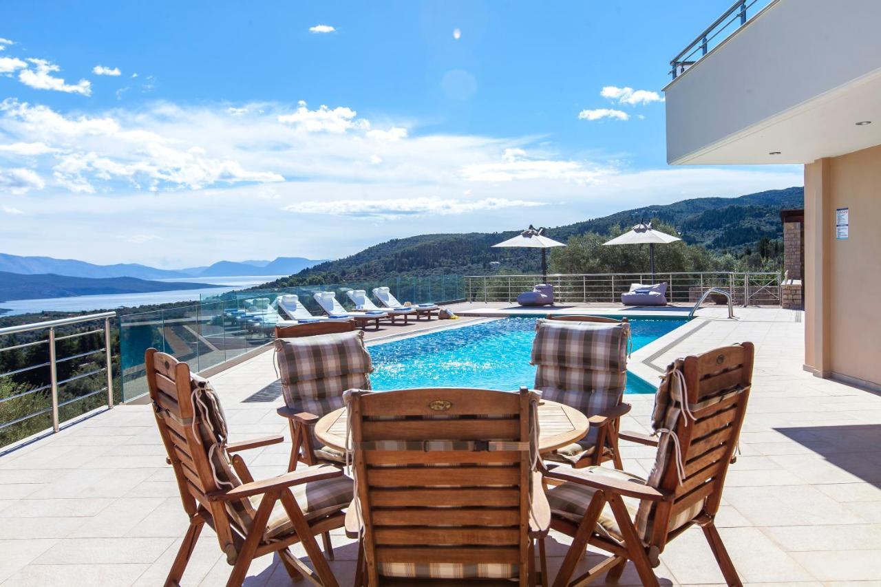 Alivia Lefkas Luxury Villas Apolpaina Exterior photo